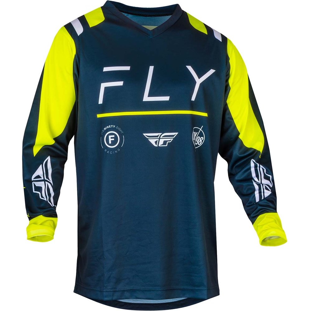 FLY F-16 Jersey navy blau High Vision gelb FLY F-16 Jersey navy blau High Vision gelb