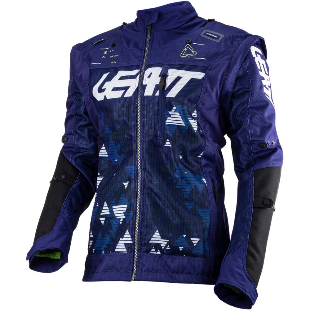 LEATT 4.5 X Flow 23 Motocross Jacke blau