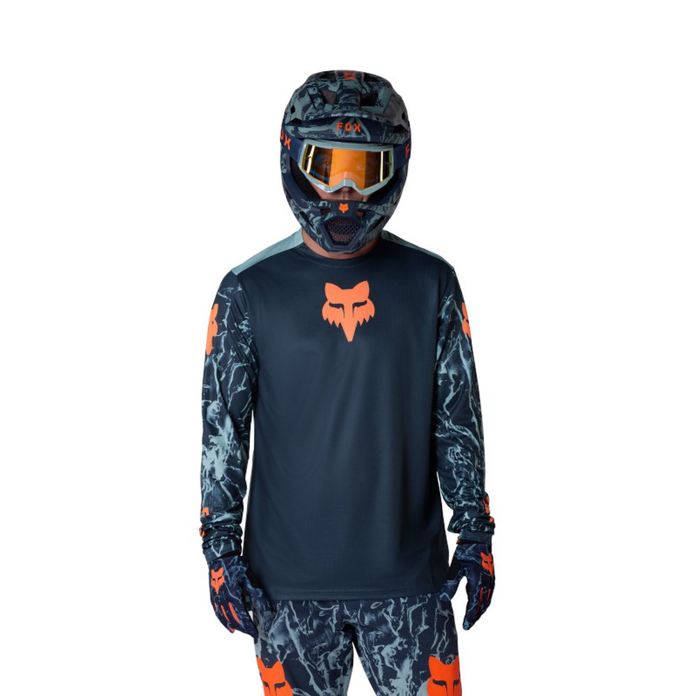 FOX RANGER LS JERSEY IMG PRINT langärmlig Dark Blau