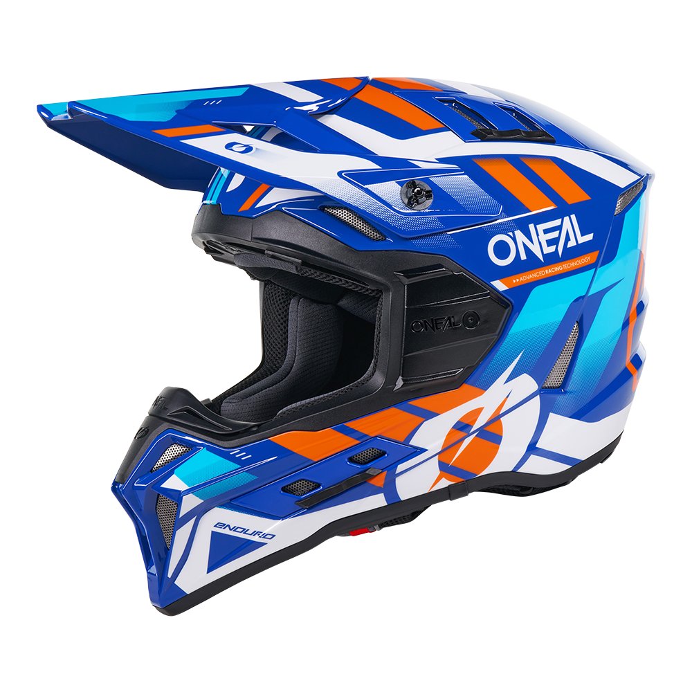 ONEAL EX-SRS Motocross Helm Dust blau/orange ONEAL EX-SRS Motocross Helm Dust blau/orange