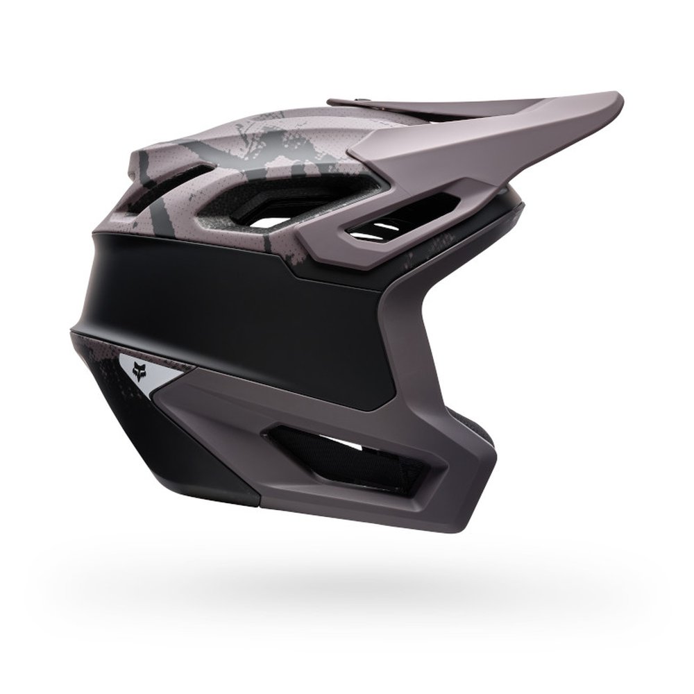 FOX DROPFRAME PRO FLOW CE Halbschale MTB Helm Dark Purple