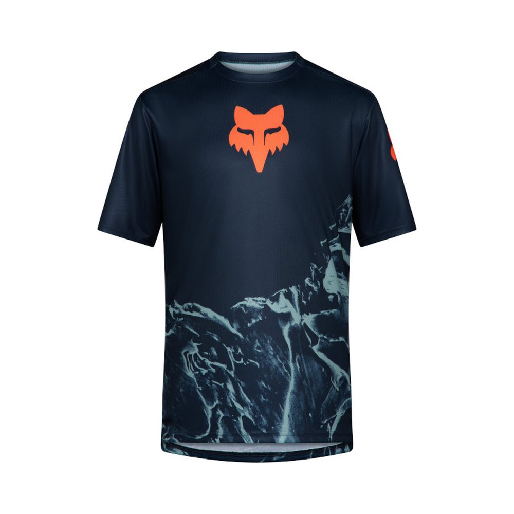 FOX RANGER SS JERSEY IMG PRINT kurzärmlig Dark Blau