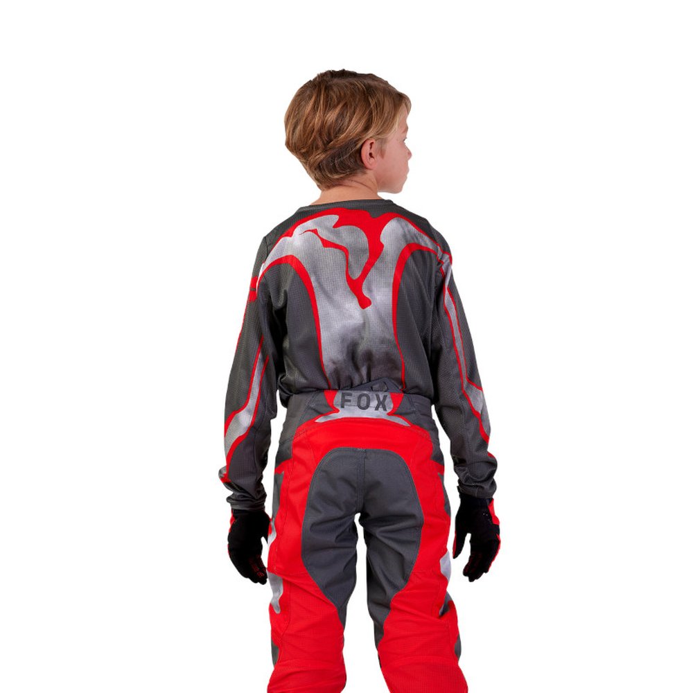 FOX YTH 180 ATLAS JERSEY für Kinder Grau/Red