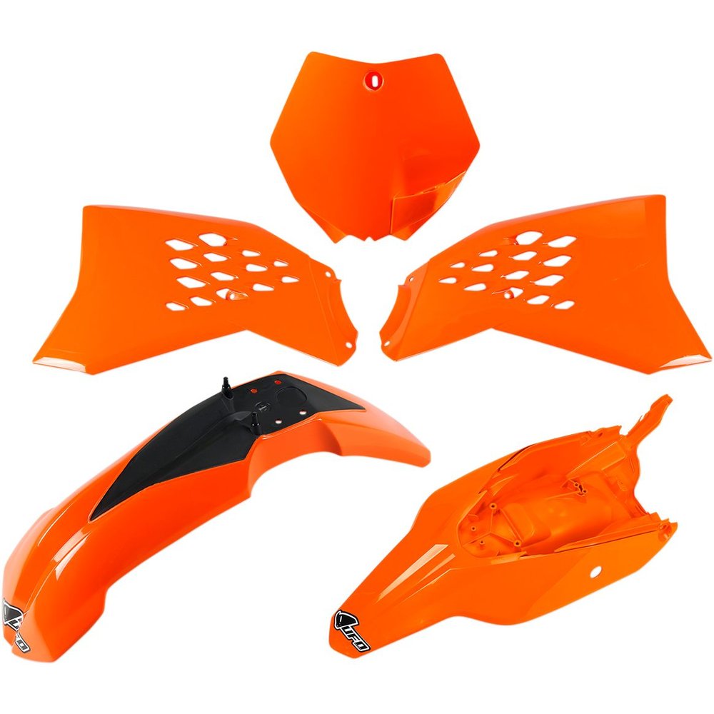 UFO Komplettes Karosserie-Kit Plastikteile passend für KTM SX65SX 12-15 orange