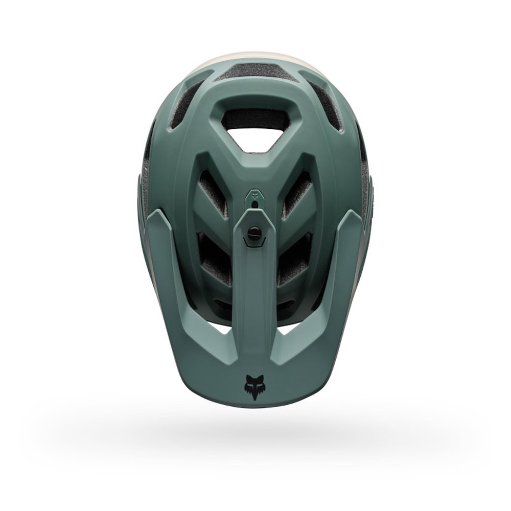 FOX DROPFRAME PRO GRID CE Halbschale MTB Helm Sage