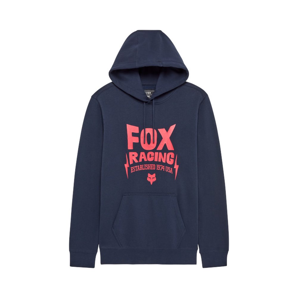 FOX BOLT FLEECE PO Hoodie Kapuzen Pullover Midnight