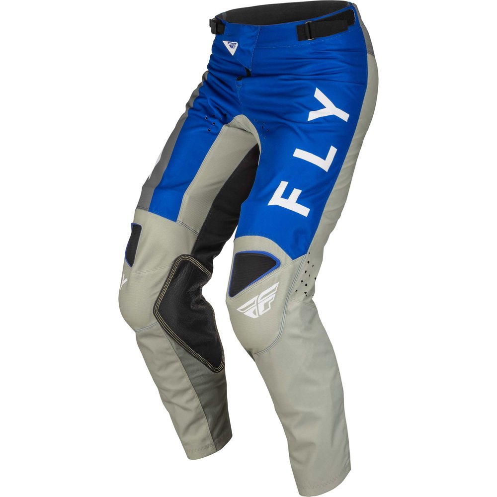 FLY Kinetic Jet Motocross Hose blau grau weiss