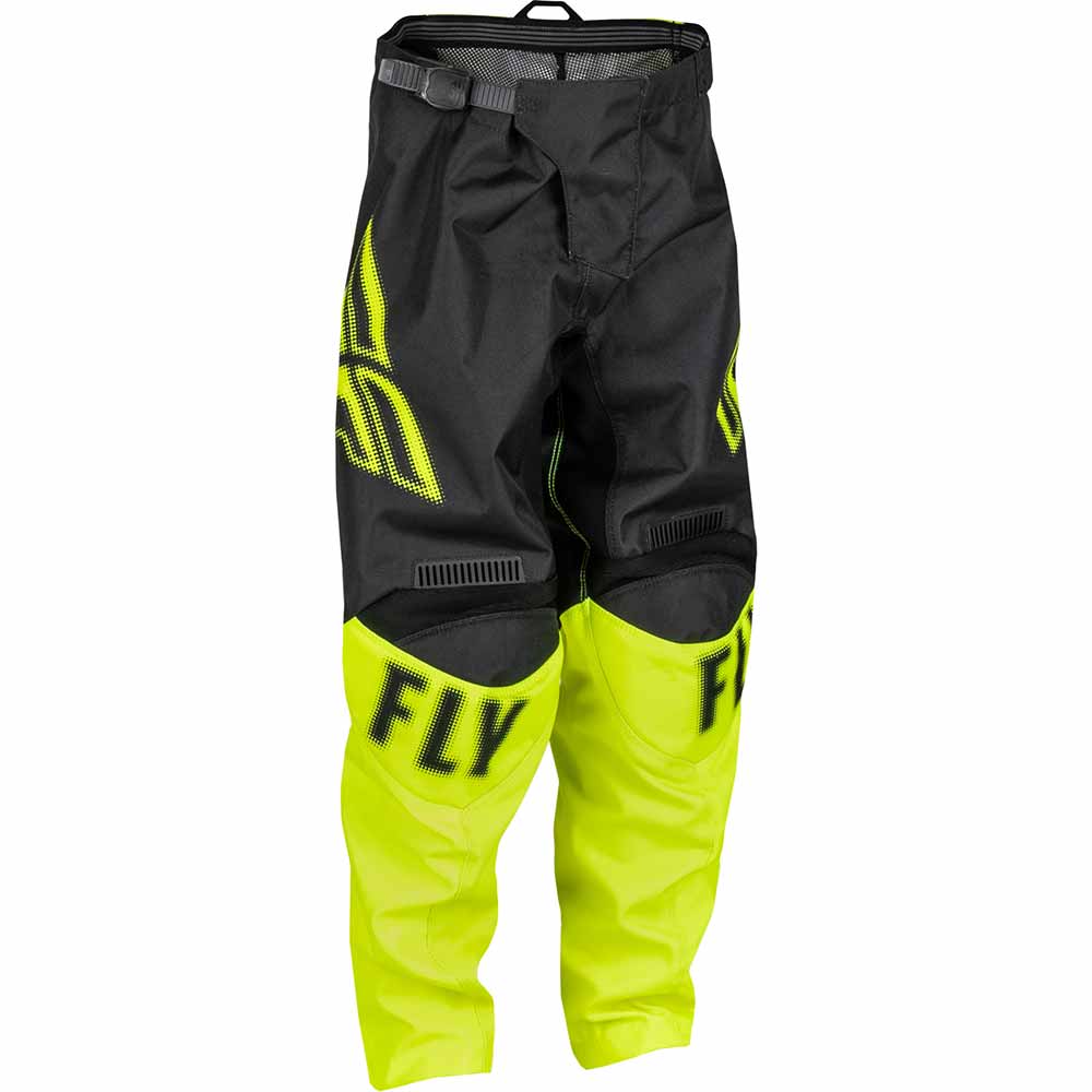 FLY F-16 Kinder Motocross Hose schwarz gelb