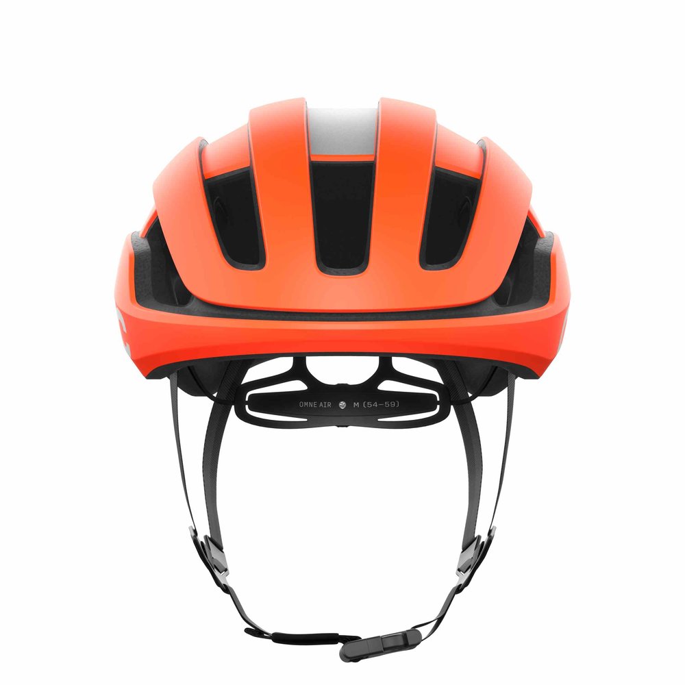 POC Omne Beacon MIPS Gravel Helm Fluorescent Orange Matt/Uranium Black Matt