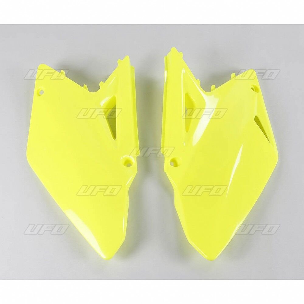 UFO Seitenteile SuzukiZ450 14-17 neon gelb