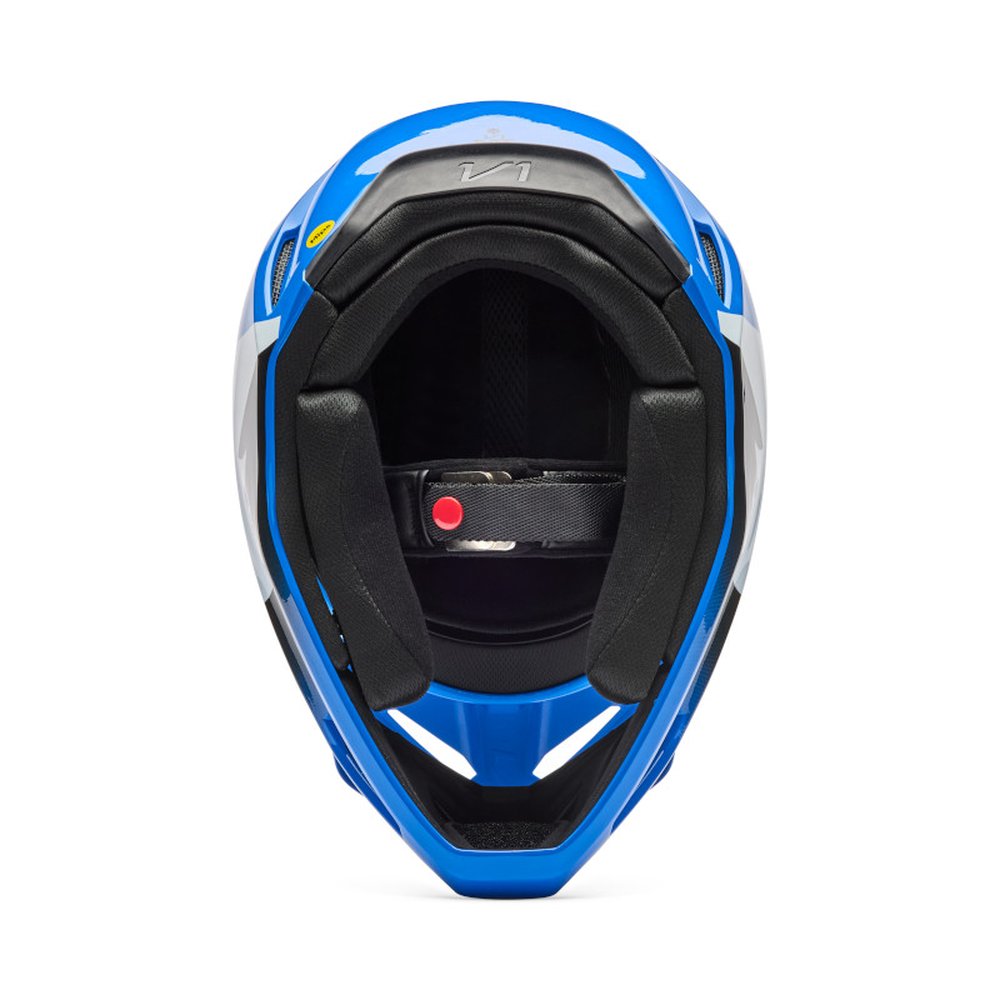 FOX YOUTH V1 SHIELD HELMET Motocross Helm für Kinder Blau