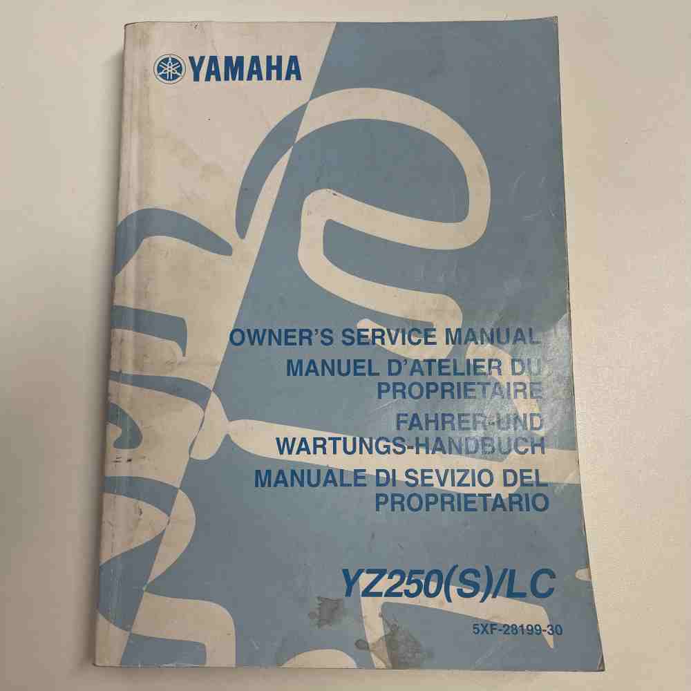 YAMAHA YZ 250 (S)/LC 2004 5XF-28199-30 Motorrad-Handbuch gebraucht