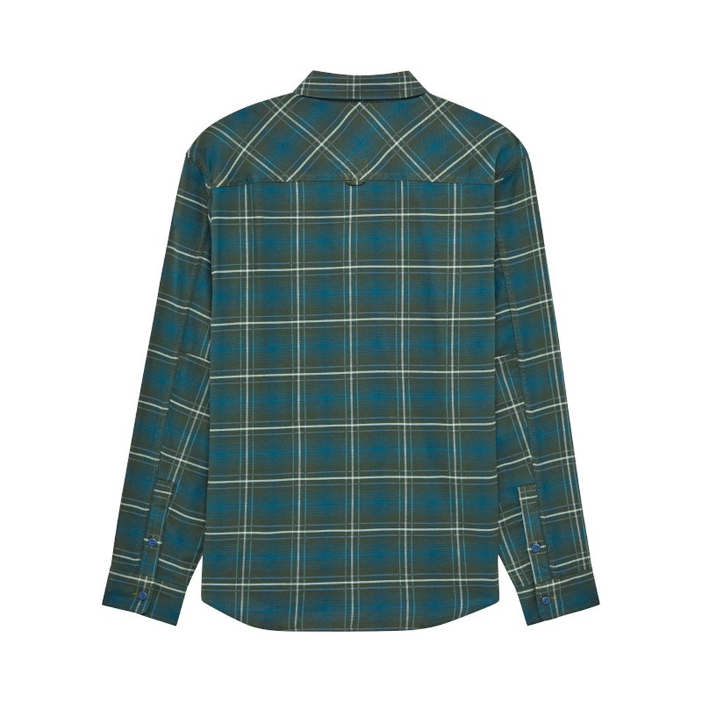 FOX SURVIVALIST STRETCH FLANNEL LS Longsleeve T-Shirt Dark Sage