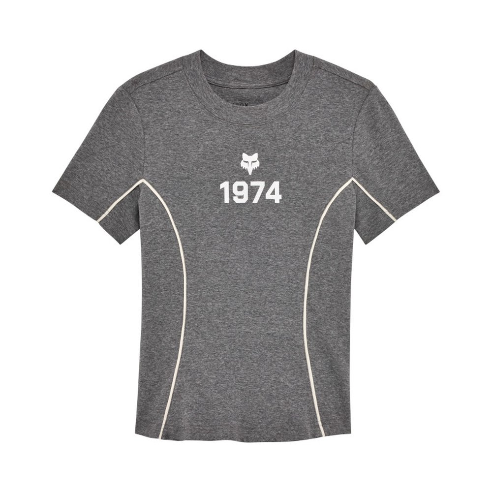 FOX W MOTO-X FITTED TEE für Frauen Heather Graphite
