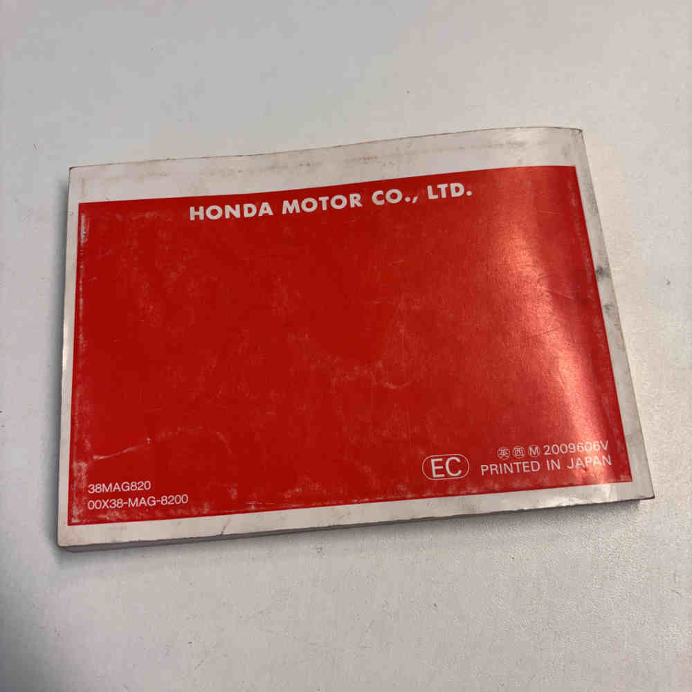 HONDA XR 600 R 1998 38MAG820 00X38-MAG-8200 Motorrad-Handbuch gebraucht