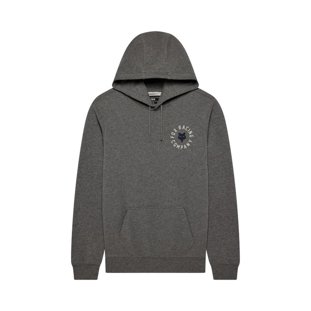 FOX BEAM Fleece PO Hoodie Kapuzen Pullover Heather Graphite