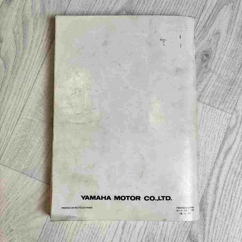 YAMAHA YZ 80 (G)/LC & YZ 80 LW (G) 1995 4ES-28199-82 Motorrad-Handbuch gebraucht