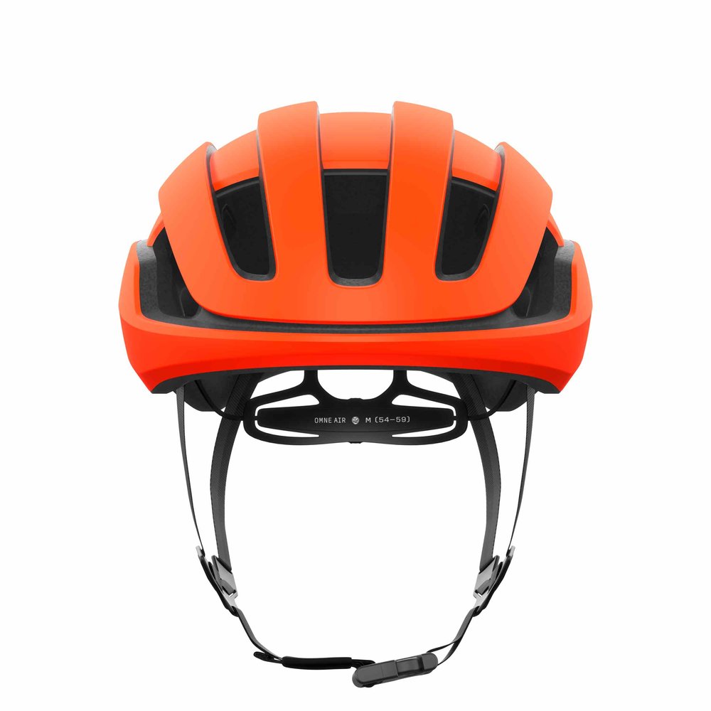 POC Omne Air MIPS Gravel Helm Fluorescent Orange Matt