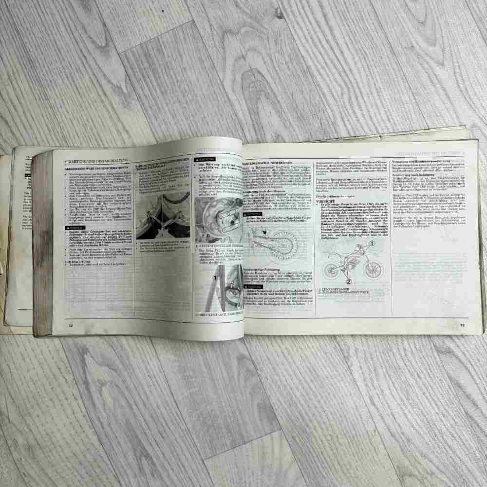 HONDA CRF 450 R 2006 69MEN620 00X69-MEN-6200 Motorrad-Handbuch gebraucht