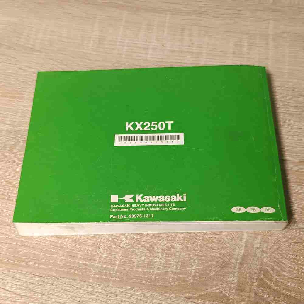 KAWASAKI KX250F (T) 2007 99976-1311 Motorrad-Handbuch gebraucht