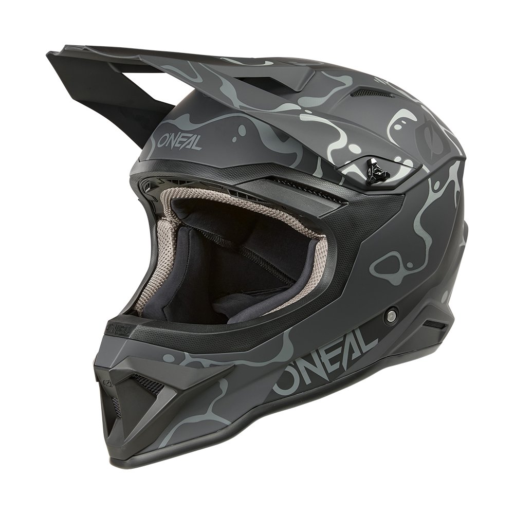 ONEAL 1SRS Motocross Helm Splash schwarz/grau ONEAL 1SRS Motocross Helm Splash schwarz/grau