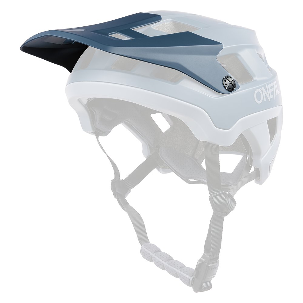 ONEAL Visor Defender MTB Helm Solid Ocean blau Dark