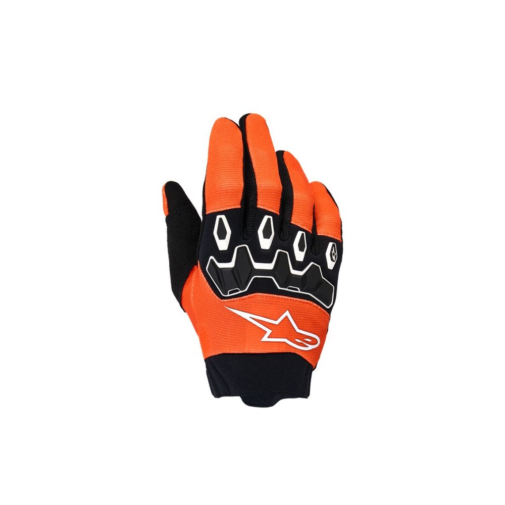 ALPINESTARS Full Bore V2 Youth Kinder Handschuhe orange/weiss/schwarz