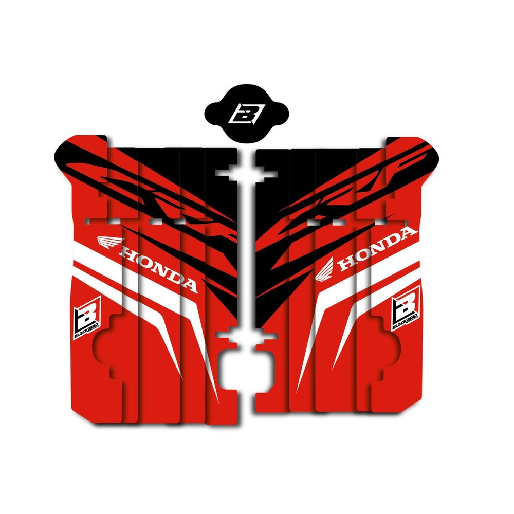 BLACKBIRD RACING Replica Kühlerschutz-Dekorsatz Aufkleber Honda CRF