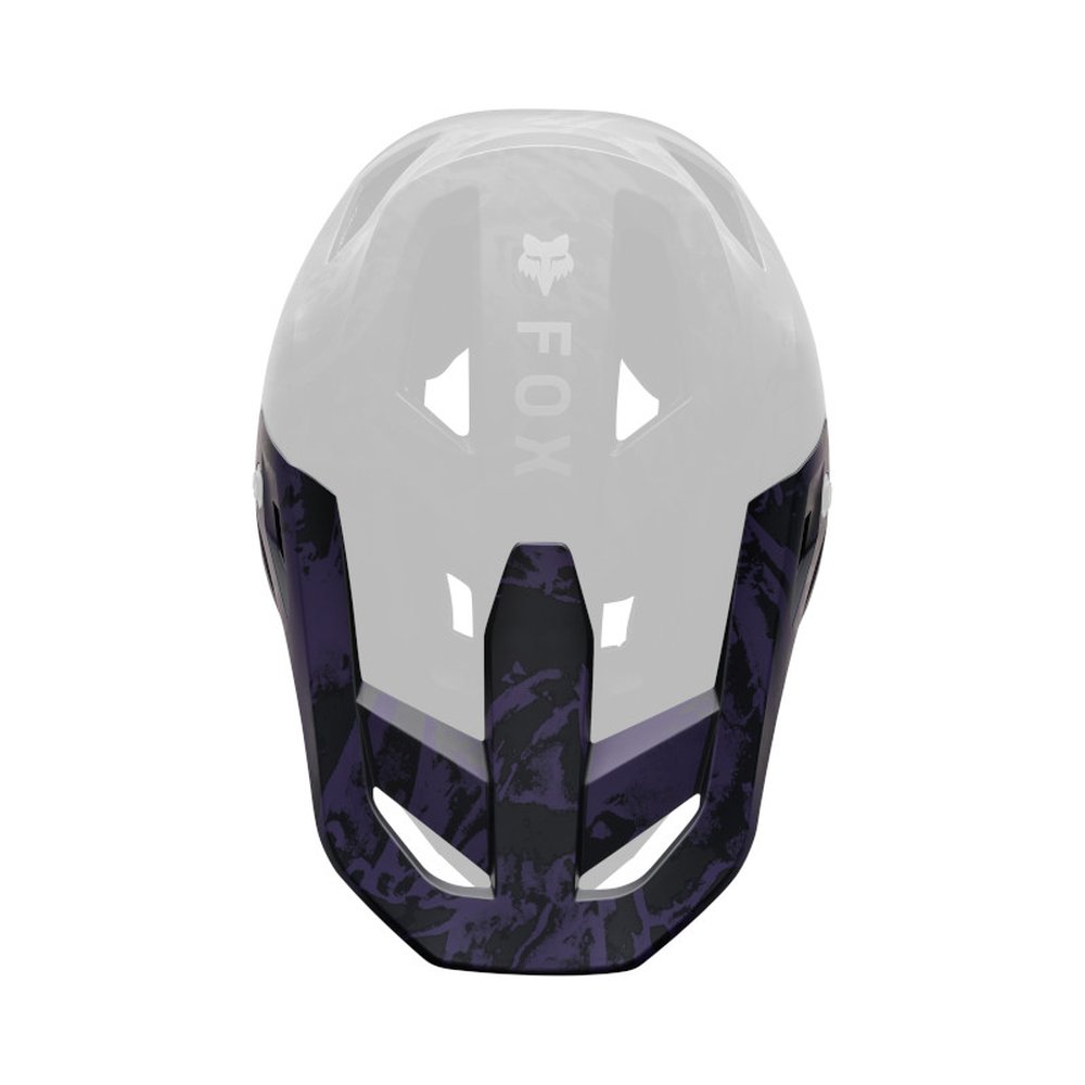 FOX RAMPAGE Helmschirm IMAGE PRINT Plum