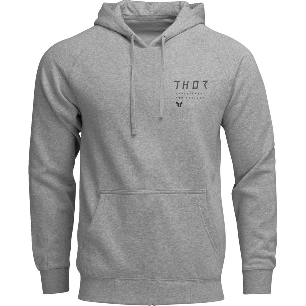 THOR Stamp Kapuzen Pullover Hoodie meliert grau THOR Stamp Kapuzen Pullover Hoodie meliert grau