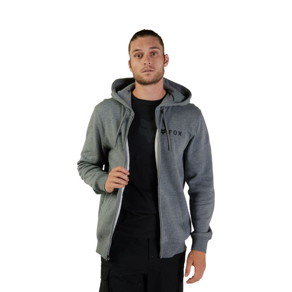 FOX ABSOLUTE FLEECE ZIP Hoodie Kapuzen Pullover Heather Graphite