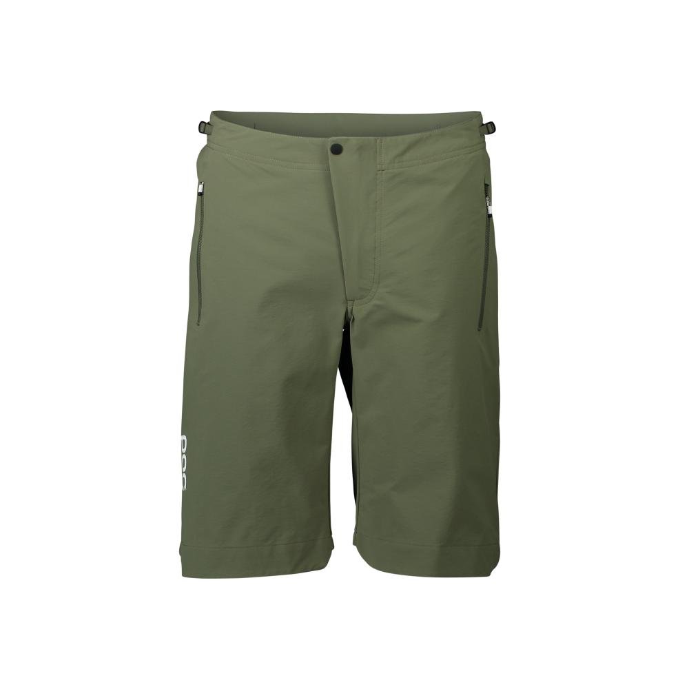 POC W'S Essential Enduro MTB Shorts epidote grün