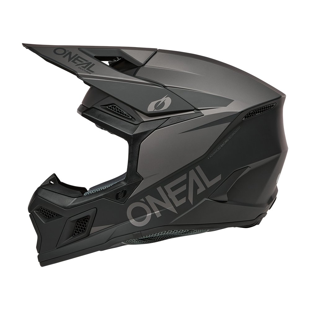 ONEAL 3SRS Motocross Helm Solid schwarz/grau ONEAL 3SRS Motocross Helm Solid schwarz/grau