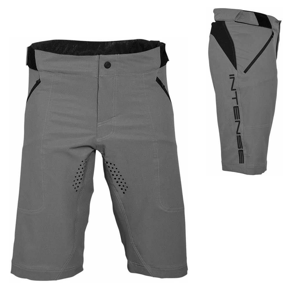 THOR Intense Shorts kurze MTB Hose grau THOR Intense Shorts kurze MTB Hose grau