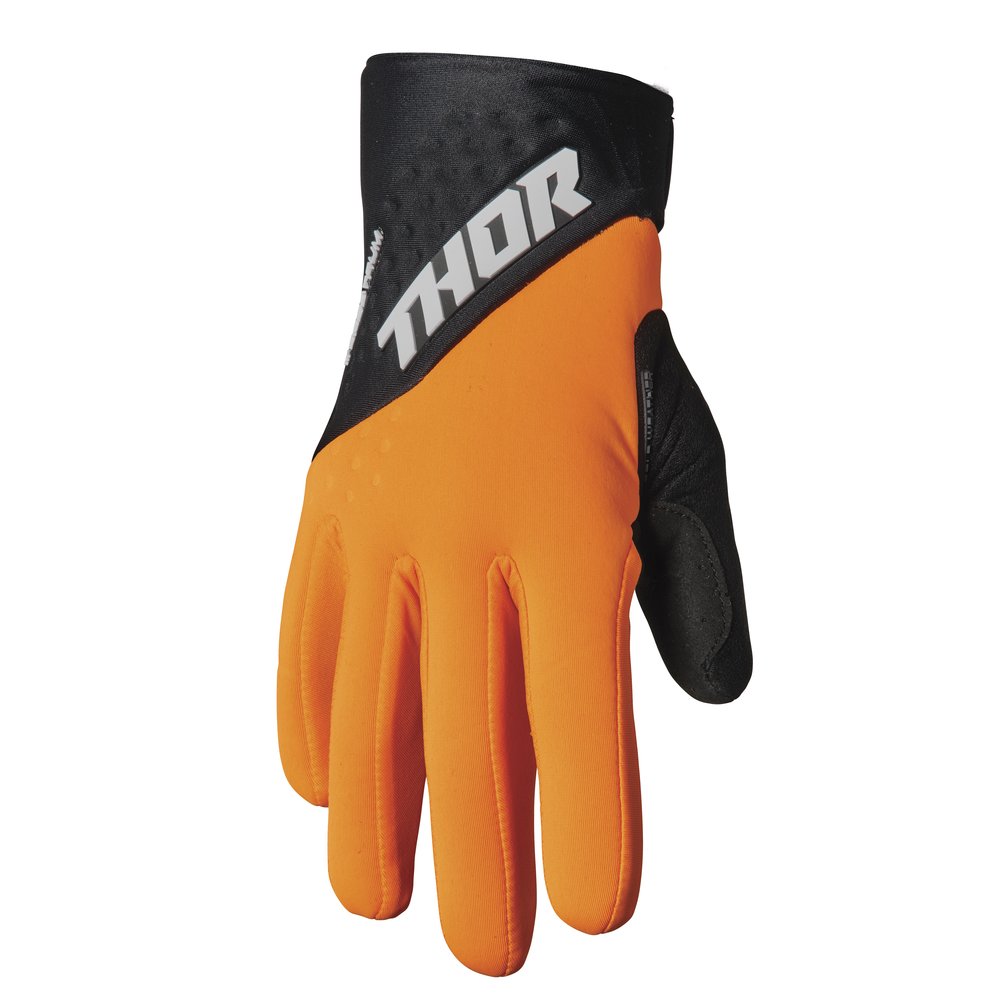 THOR Spectrum Cold Motocross Handschuhe orange schwarz