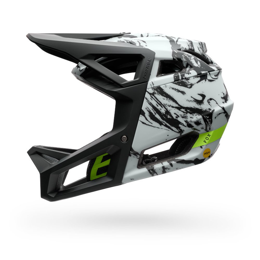 FOX YOUTH PROFRAME THRIVE CE Fullface MTB Helm für Kinder weiss