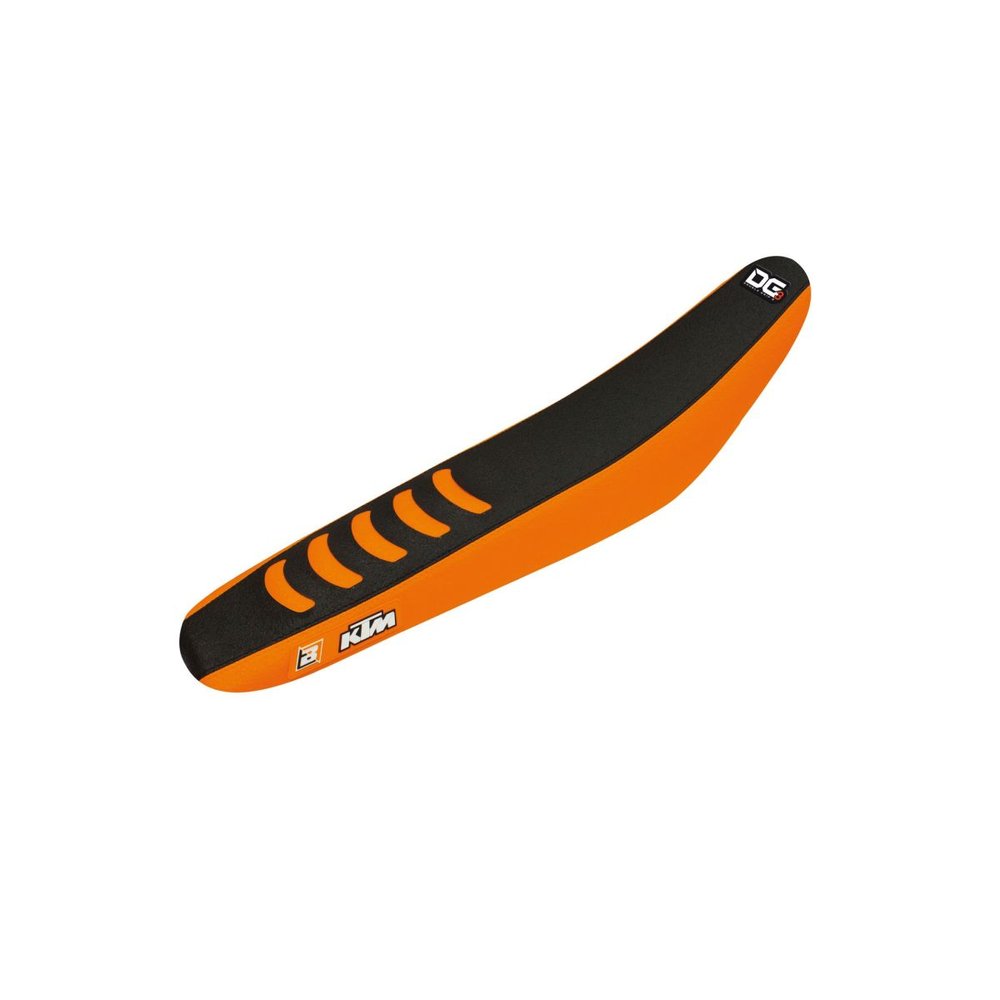 BLACKBIRD RACING Double Grip 3 Sitzbankbezug passend für KTM 19 schwarz/orange