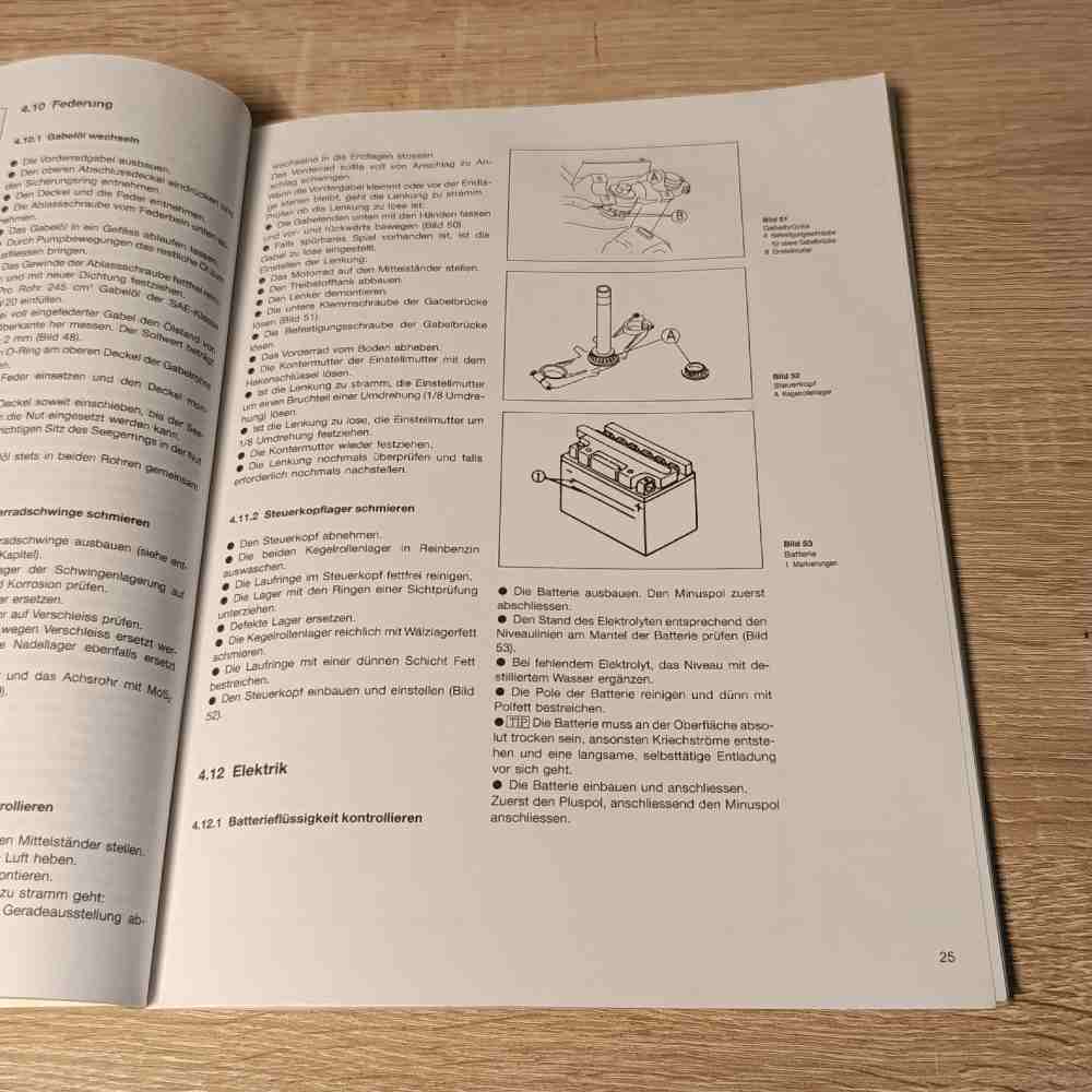 KAWASAKI GPZ 500s 1986-1993 EX500A 3-7168-1839-9 Motorrad-Handbuch gebraucht