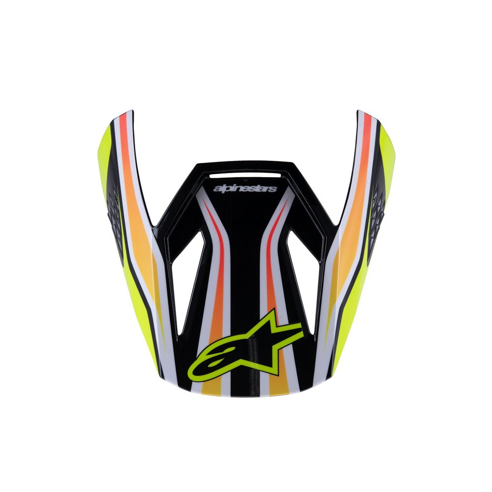 ALPINESTARS Helmschirm Supertech M3 Wurx schwarz/gelb/blau