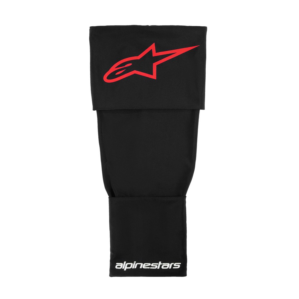 ALPINESTARS RK-S Knee Brace Sleeves lange Socken schwarz rot weiss
