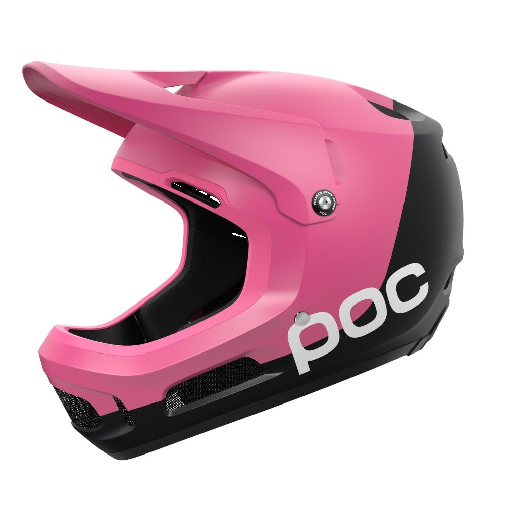 POC Coron Air Mips MTB Helm actinium pink/uranium schwarz matt
