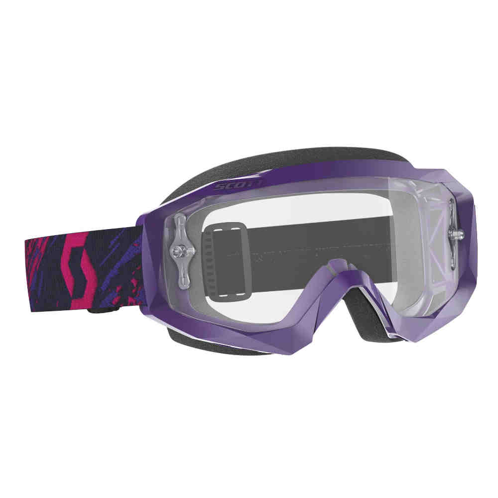 SCOTT Hustle X MX Brille lila pink schwarz SCOTT Hustle X MX Brille lila pink schwarz