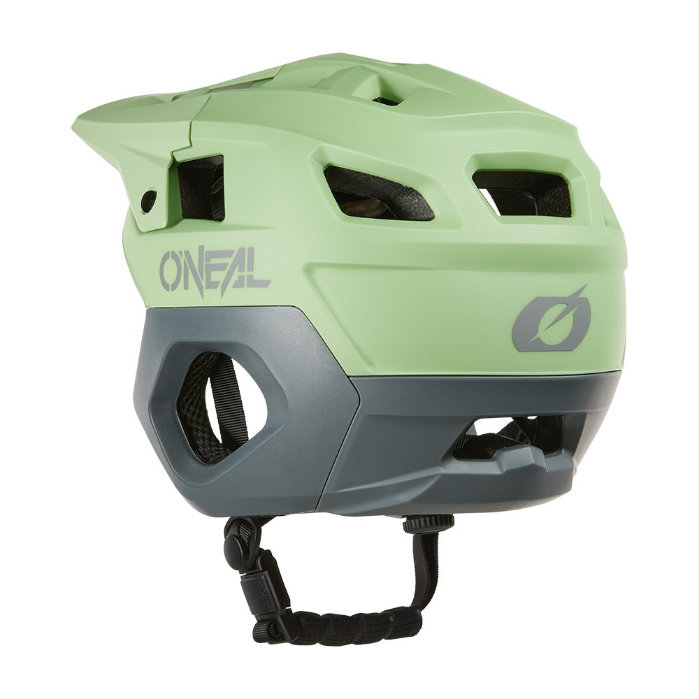 ONEAL Trapper MTB Helm Solid grün grau