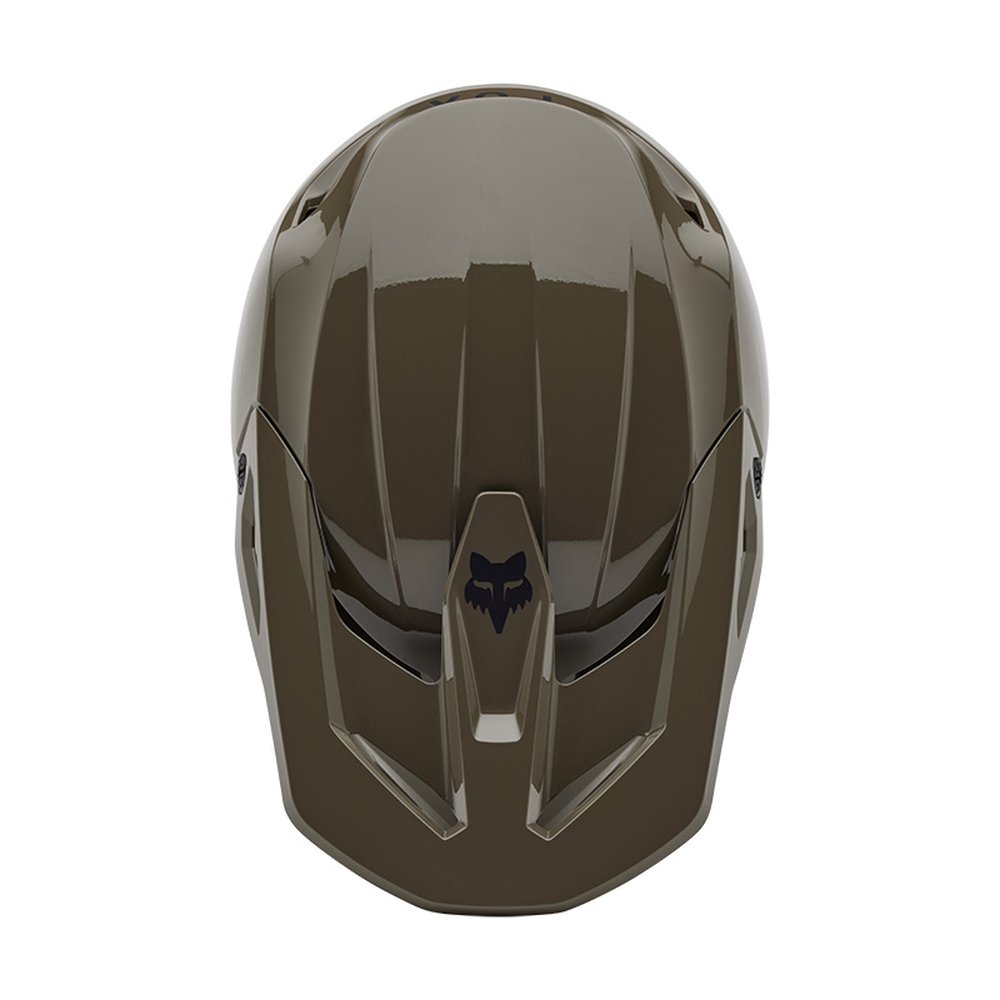 FOX V1 SOLID Motocross Helm Ash