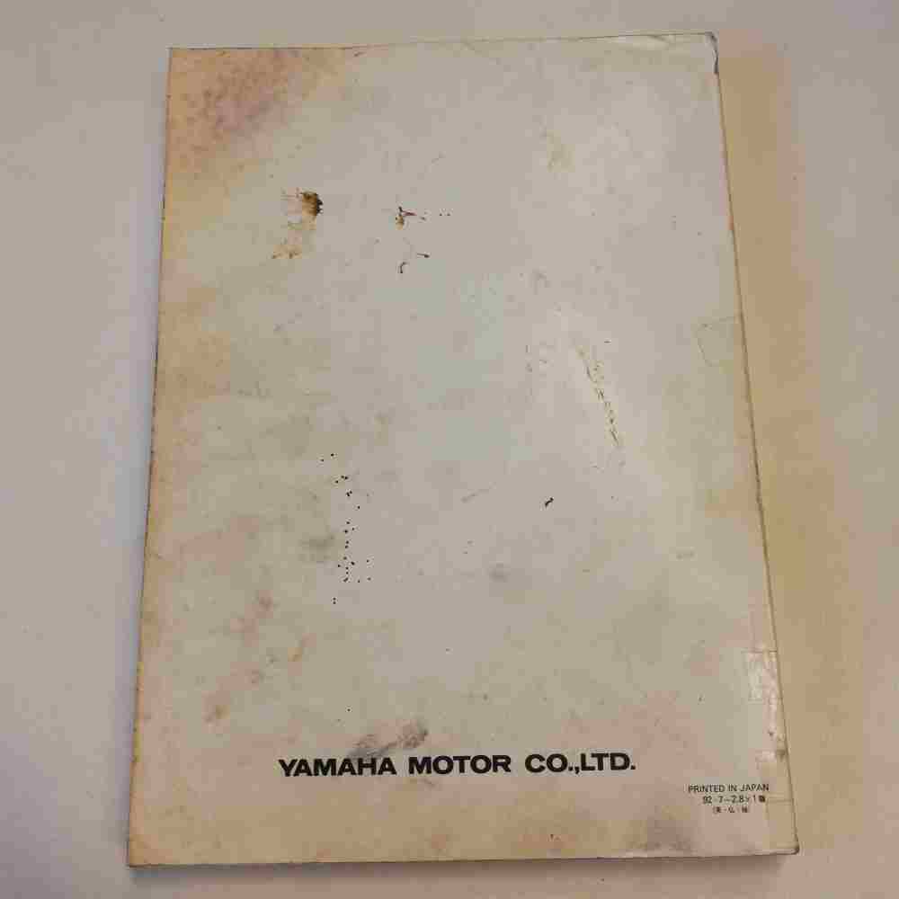 YAMAHA YZ 250 (E)/LC 1993 4EW-28199-80 Motorrad-Handbuch gebraucht