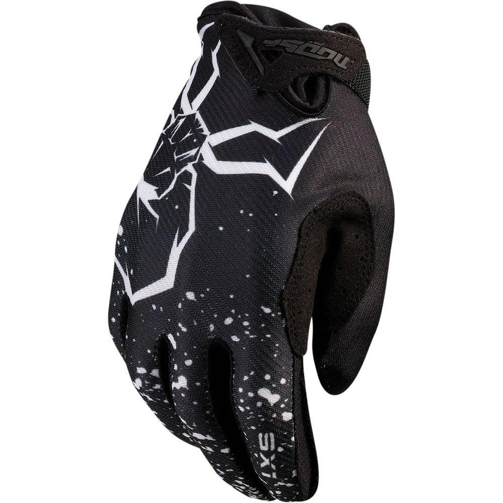 MOOSE RACING SX1 Motocross Kinder Handschuhe schwarz