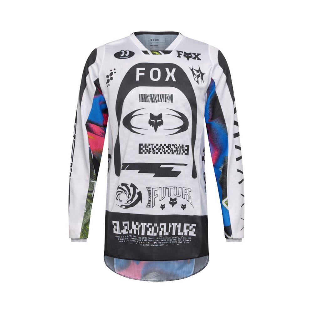 FOX 180 IMAGE COSMO JERSEY Weiss/Schwarz