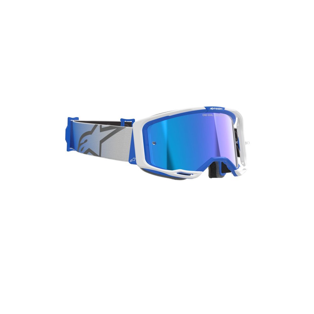 ALPINESTARS Vision 8 Corp Brille blau weiss blau verspiegelt