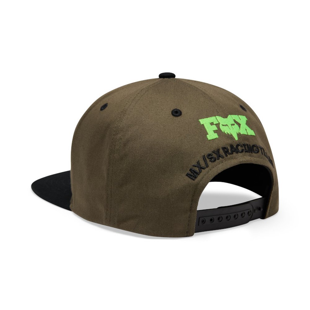 FOX KAWI SNAPBACK HAT Kappe Olive grün