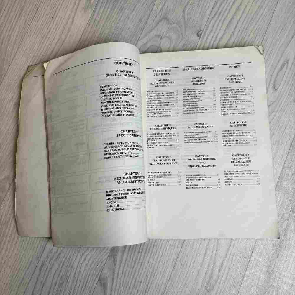 YAMAHA YZ 125 (R)/LC 2003 5UN-28199-30 Motorrad-Handbuch gebraucht